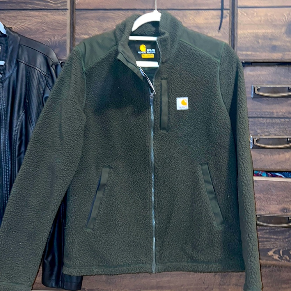 NWT womens Carhartt fleece jacket